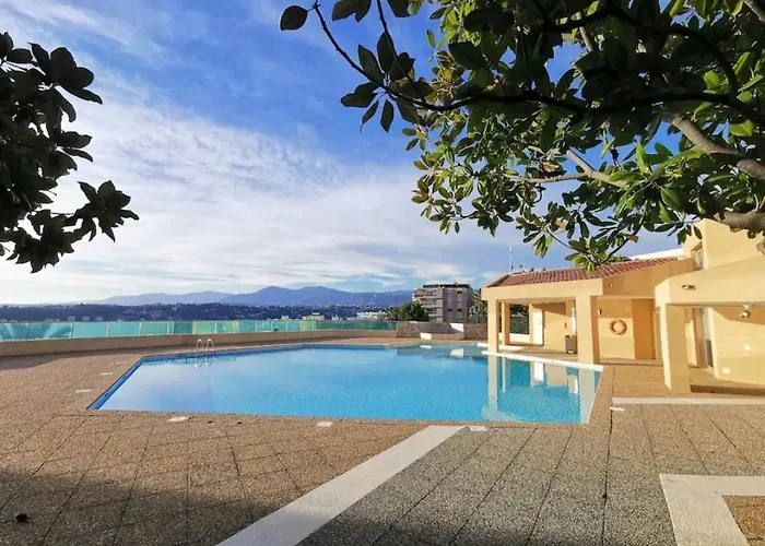 Chez Gael, Vue Mer, Piscine, 3chb Nice