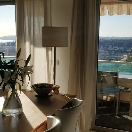 Chez Gael, Vue Mer, Piscine, 3chb Daire Nice